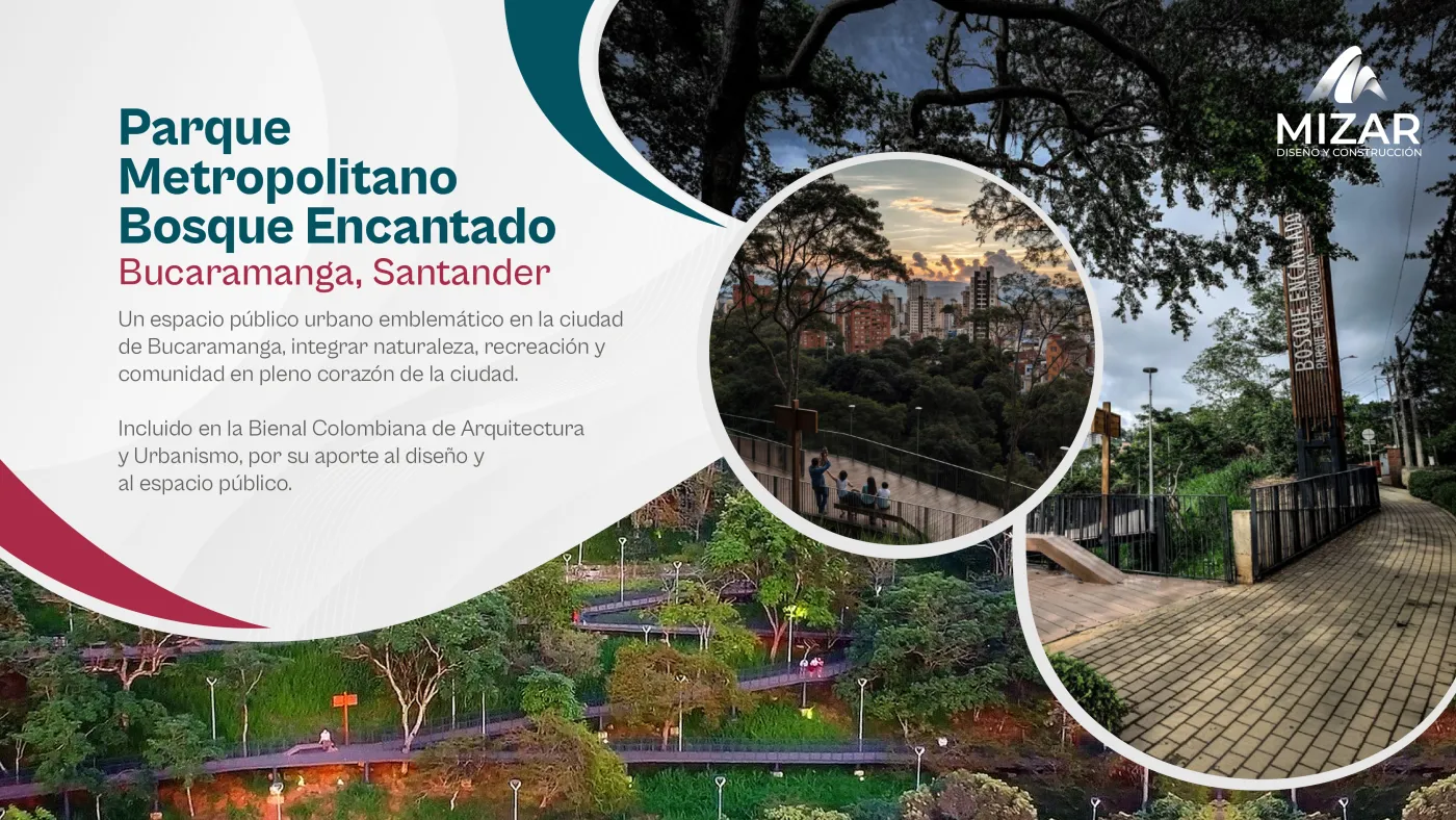 Obra construida por Grupo Mizar: bosque encantado bucaramanga